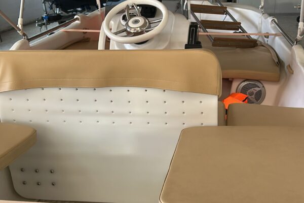 Barco P430 de ocasión Barco de pesca de ocasión modelo P430 con mercury 25 polietileno