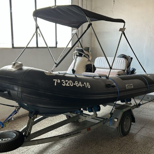 Semirrigida imnasa 4 metros + Yamaha 20cv