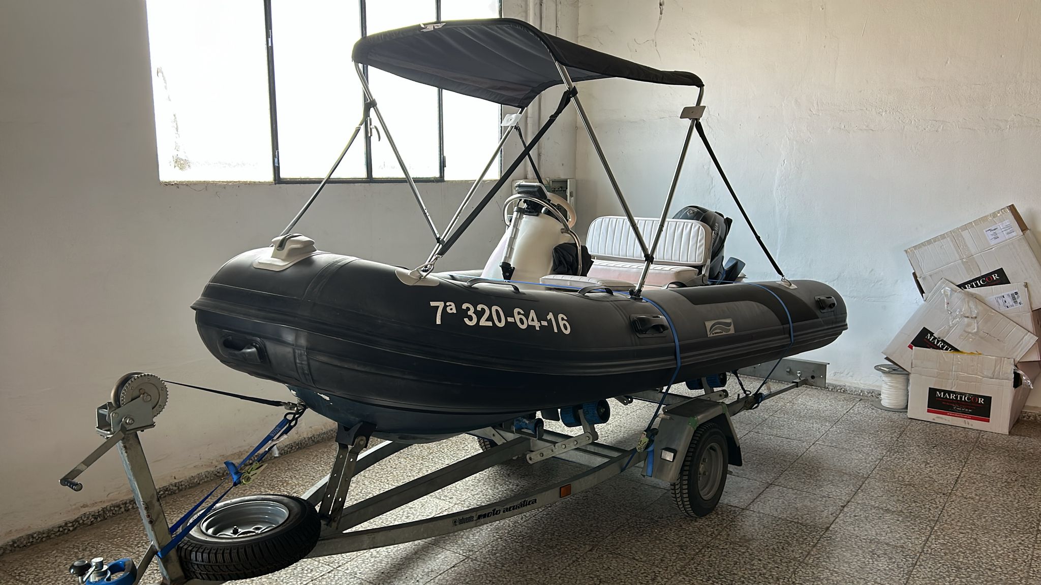 Semirrígida Imnasa + Yamaha 20cv (7.000€)